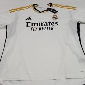 Real Madrid White Soccer Jersey